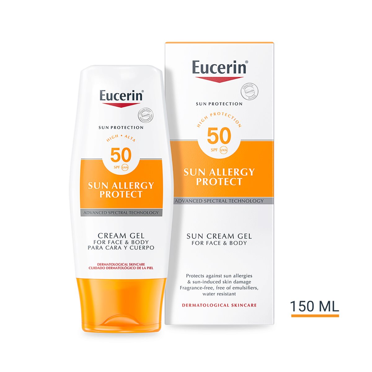 Eucerin Sun Allergy Protection Sun CremeGel SPF 50 Sunscreen